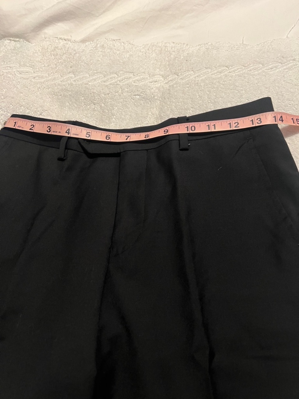 Slim Black Dress Pants for Men - Tailored Comfort - Picture 6 of 9